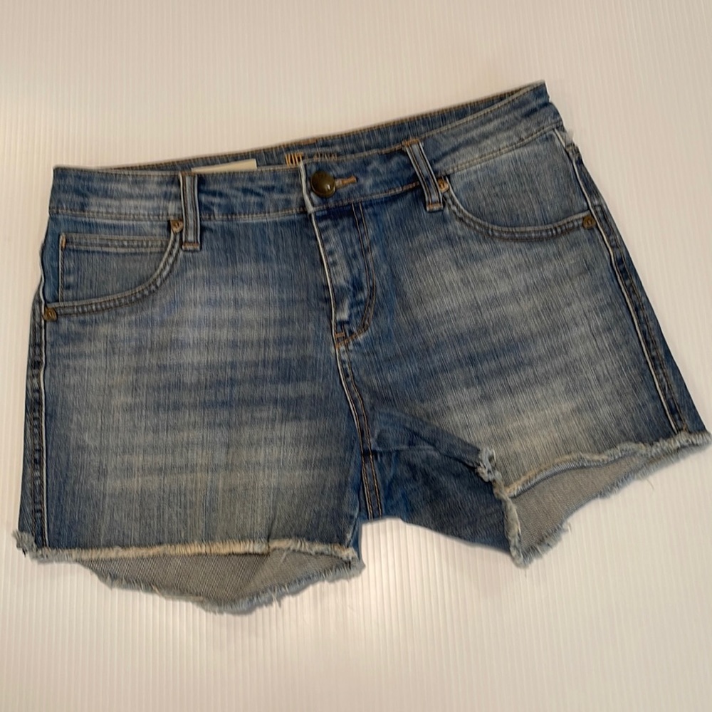 Kut from the kloth Gidget Frey denim shorts